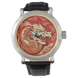Jahr des Drachen Armbanduhr