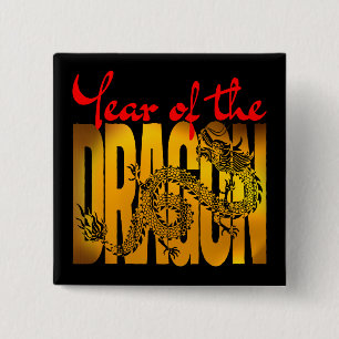 Jahr des Drachen Button
