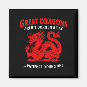 Jahr des Drachen - Chinesischer Zodiak Inspirieren Magnet