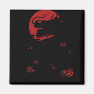 Jahr des Drachen Chinesisches Neujahr 2024  Magnet