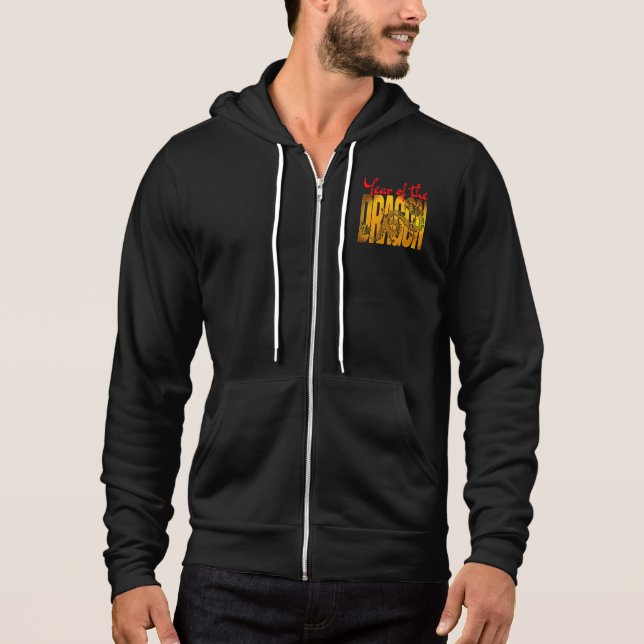 Jahr des Drachen Hoodie (Vorderseite)