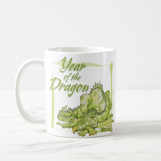 Jahr des Drachen Kaffeetasse (Links)