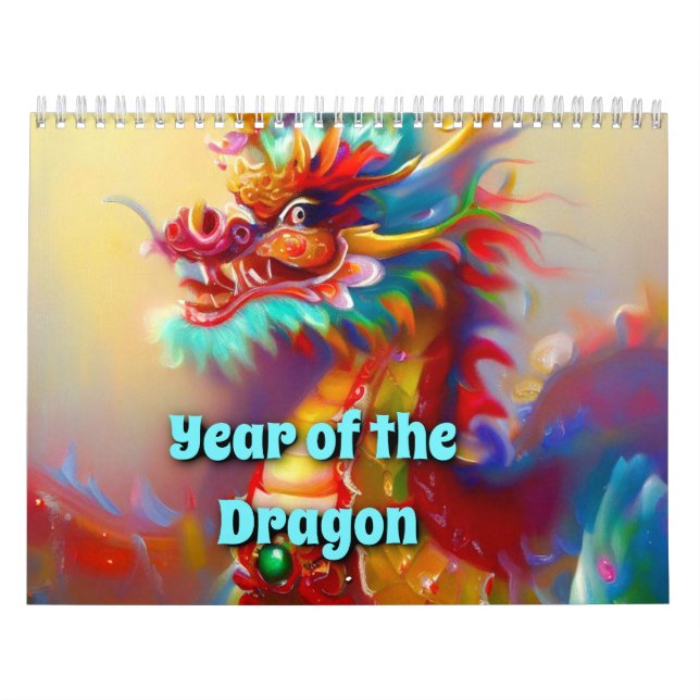 Jahr des Drachen Kalender (Titelbild)