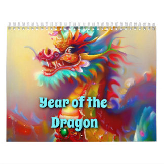 Jahr des Drachen Kalender
