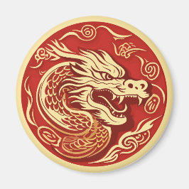 Jahr des Drachen Magnet