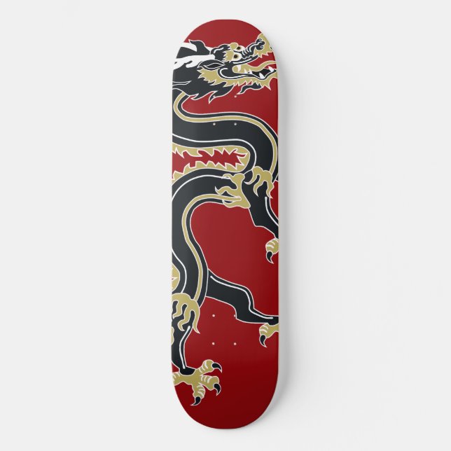 Jahr des Drachen Skateboard (Vorderseite)