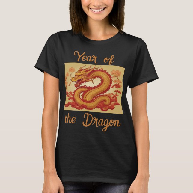 Jahr des Drachen-T - Shirt (Vorderseite)