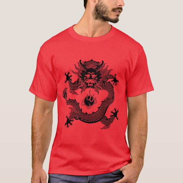 Jahr des Drachen T-Shirt (Vorderseite)