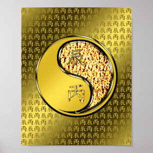 Jahr des Feuerdrachen Poster