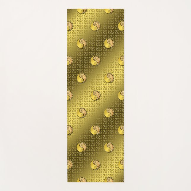 Jahr des Feuerdrachen Yogamatte (Vorderseite)