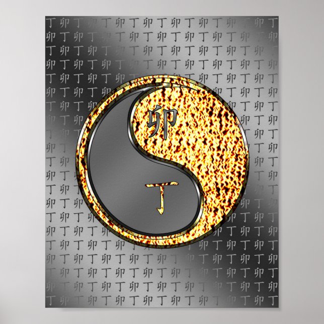 Jahr des Feuerwehrkaninchens Poster (Vorne)