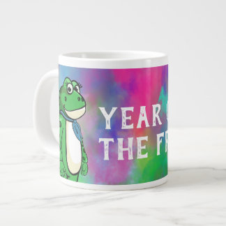 Jahr des Frosches Jumbo-Tasse