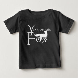 Jahr des Fuchses Baby T-shirt