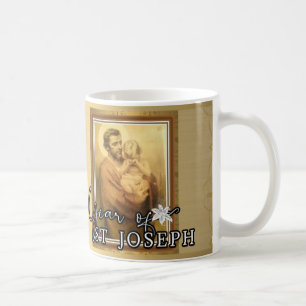 Jahr des hl. Joseph-religiösen katholischen Gedenk Kaffeetasse