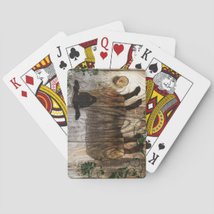 Jahr des Holzschafs Spielkarten