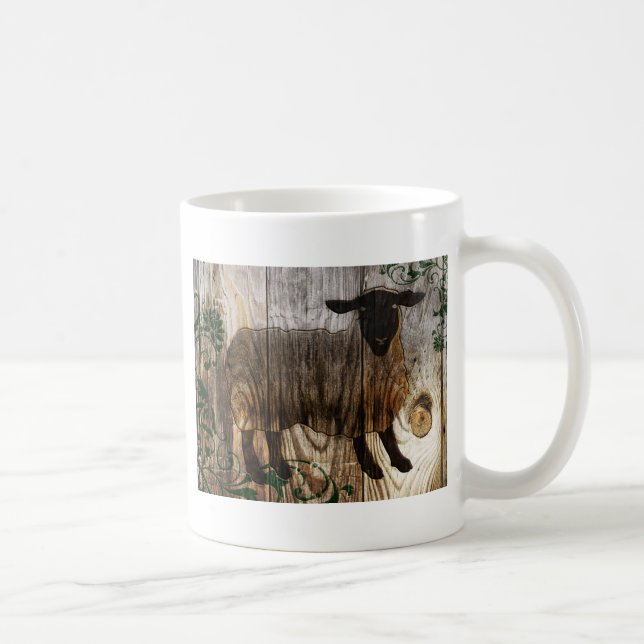 Jahr des Holzschafs Tasse (Rechts)