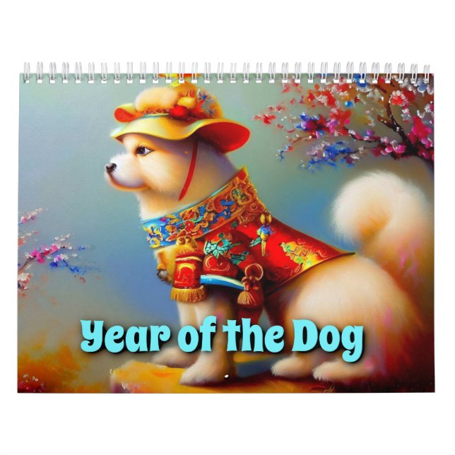 Jahr des Hundes Kalender (Titelbild)