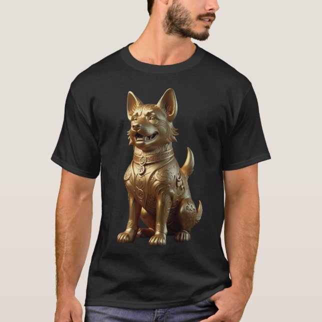 JAHR DES HUNDES T-Shirt (Vorderseite)