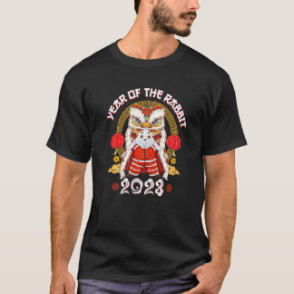 Jahr des Kaninchens 2023 Chinesisches Neujahr 2023 T-Shirt