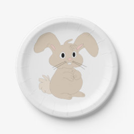 Jahr des Kaninchens 2023 Pappteller