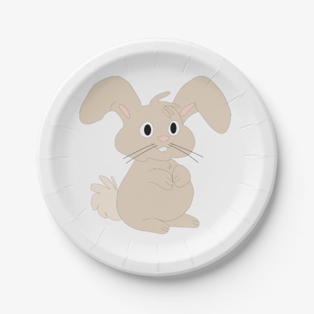 Jahr des Kaninchens 2023 Pappteller (Vorderseite)