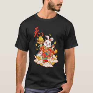 Jahr des Kaninchens  Chinesischer Zodiac NEUJahr 2 T-Shirt