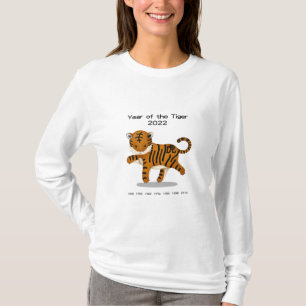 Jahr des Niedlichen Tieres "Zodiac" im Jahr 2022 T-Shirt