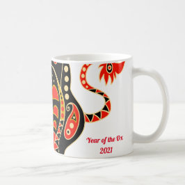 Jahr des Ochsen Kaffeetasse