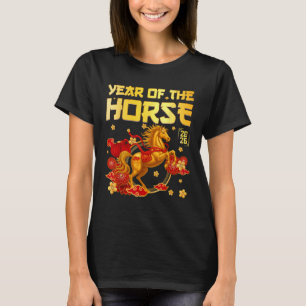 Jahr des Pferdes 2026 - Chinesisches Neujahrs-Zodi T-Shirt