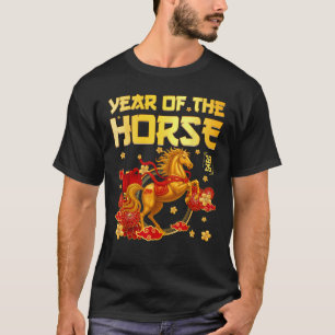 Jahr des Pferdes 2026 - Chinesisches Neujahrs-Zodi T-Shirt