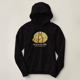 Jahr des Pferdes 2026 Gold-Energie-Hoodie – Chines Hoodie