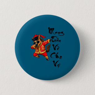 Jahr des Pferdes 2026 Vietnamesische Mondgrafik Ku Button