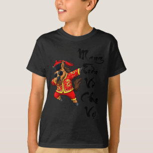 Jahr des Pferdes 2026 Vietnamesisches Mond-Design T-Shirt