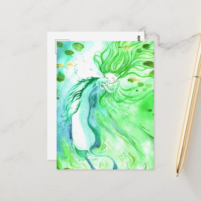 Jahr des Pferdes - DNM Postkarten (Vorderseite/Rückseite Beispiel)