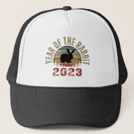 JAHR DES RABBIT 2023 TRUCKER HAT TRUCKERKAPPE