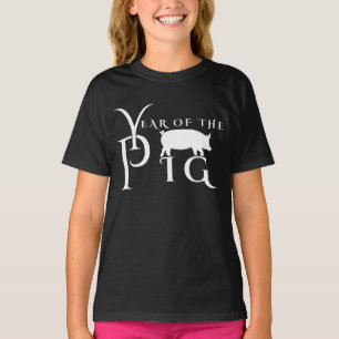Jahr des Schweins T-Shirt