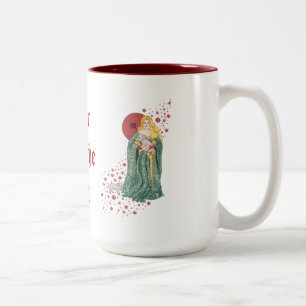Jahr des Schweins Zweifarbige Tasse