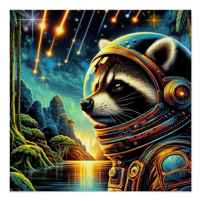 JAHR DES STAHL-NORDRAKCOONS 3 POSTER (Vorderseite)