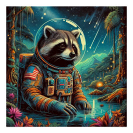 JAHR DES STAHL-NORDRAKCOONS 6 POSTER