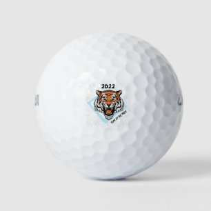 Jahr des Tigers 2022 Golfball