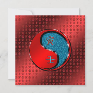 Jahr des Tigers Karte