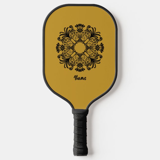 Jahr des Tigers Pickleball Schläger (Vorderseite)