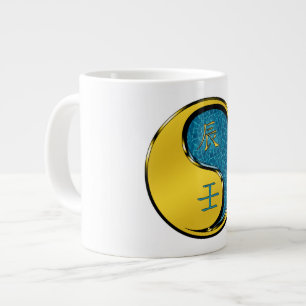 Jahr des Wasser Drachen Jumbo-Tasse