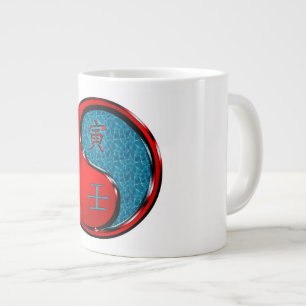 Jahr des Wasser Tigers Jumbo-Tasse
