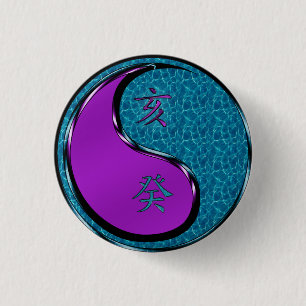 Jahr des Wasserboars Button