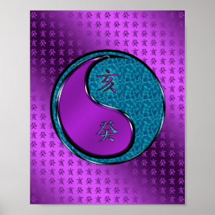 Jahr des Wasserboars Poster