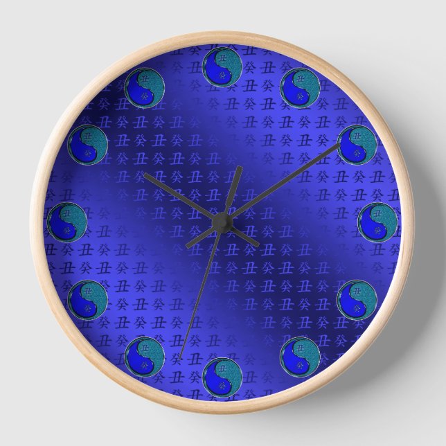 Jahr des Wasserbüffels Uhr (Vorderseite)
