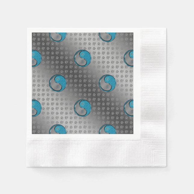 Jahr des Wasserkaninchens Serviette (Vorderseite)