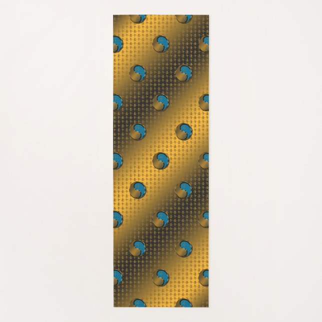 Jahr des Wasserpferdes Yogamatte (Vorderseite)