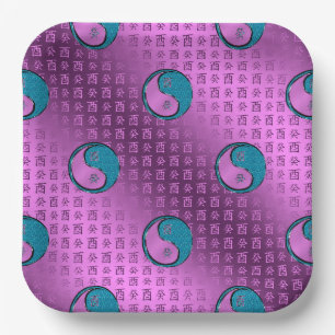 Jahr des Wasserrosters Pappteller